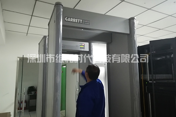 無(wú)錫小天鵝股份采購我司代理的美國蓋瑞特CS5000進(jìn)口品牌安檢門(mén)[圖]