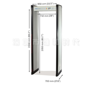 Metor6s工廠(chǎng)安檢門(mén)