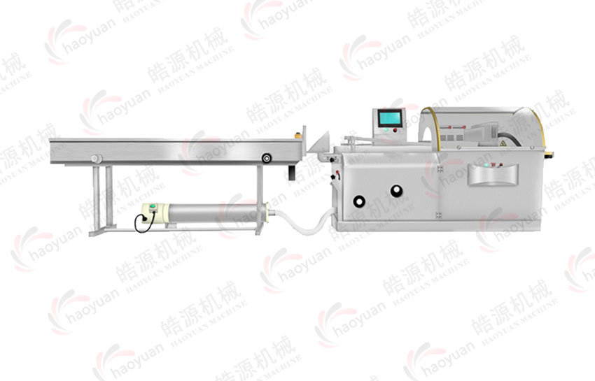 四軸伺服蔬菜包裝機