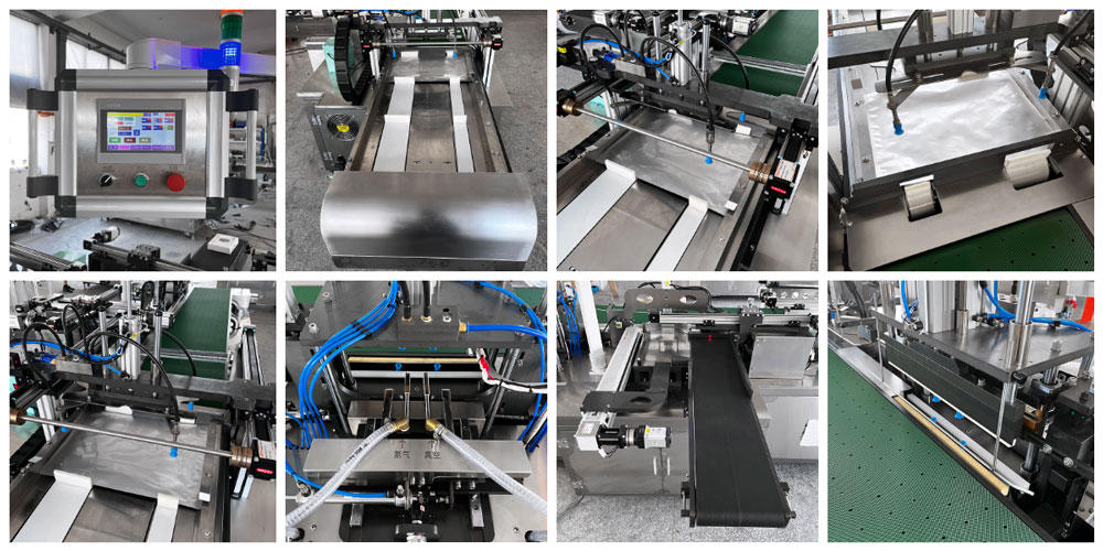 HY氮氣真空套袋機機械細節