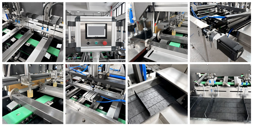 HY夾袋式套袋包裝機機械細節